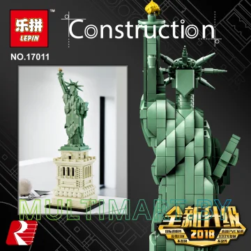 Конструктор Lepin 17011 Статуя Свободы (1887 деталей) картинка 8
